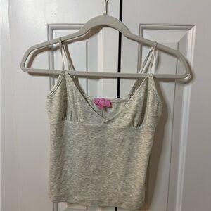 Edikted Light Gray Camisole Top